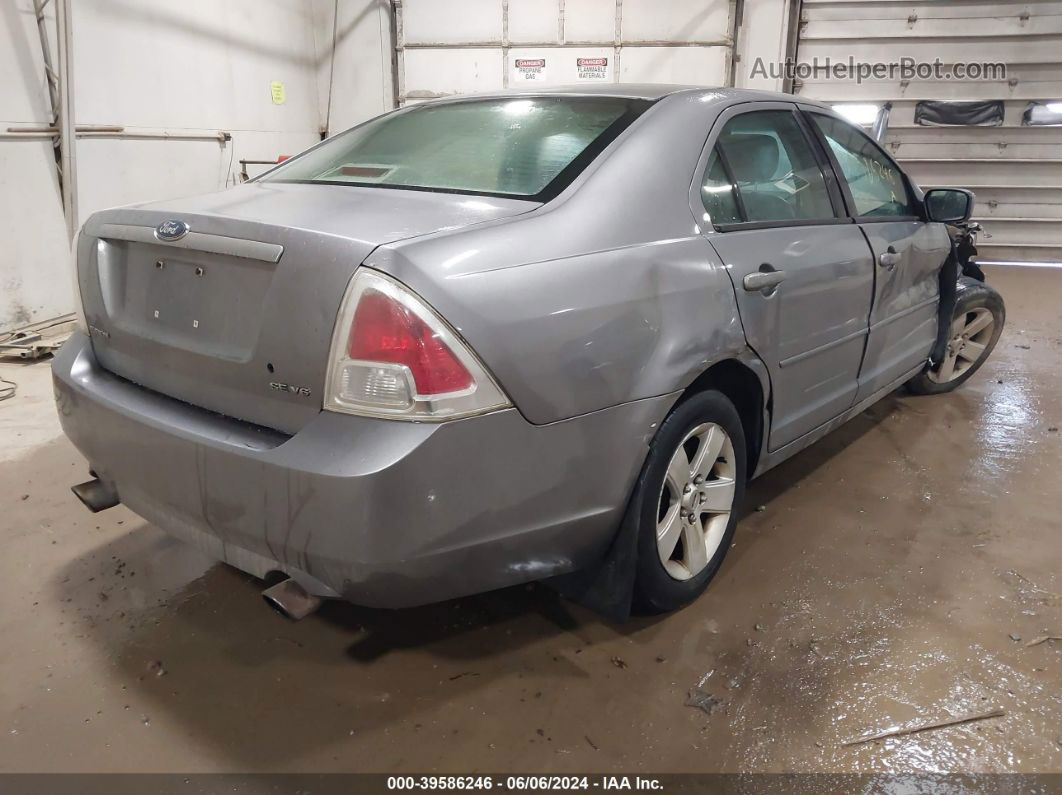 2006 Ford Fusion Se Gray vin: 3FAFP07156R247761