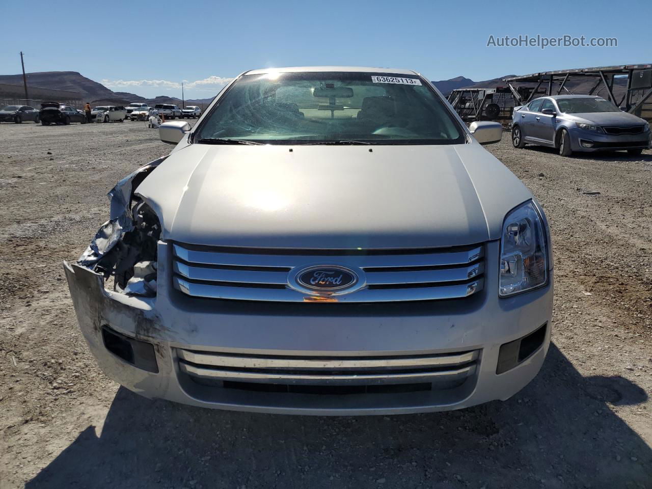 2006 Ford Fusion Se Silver vin: 3FAFP07166R134112