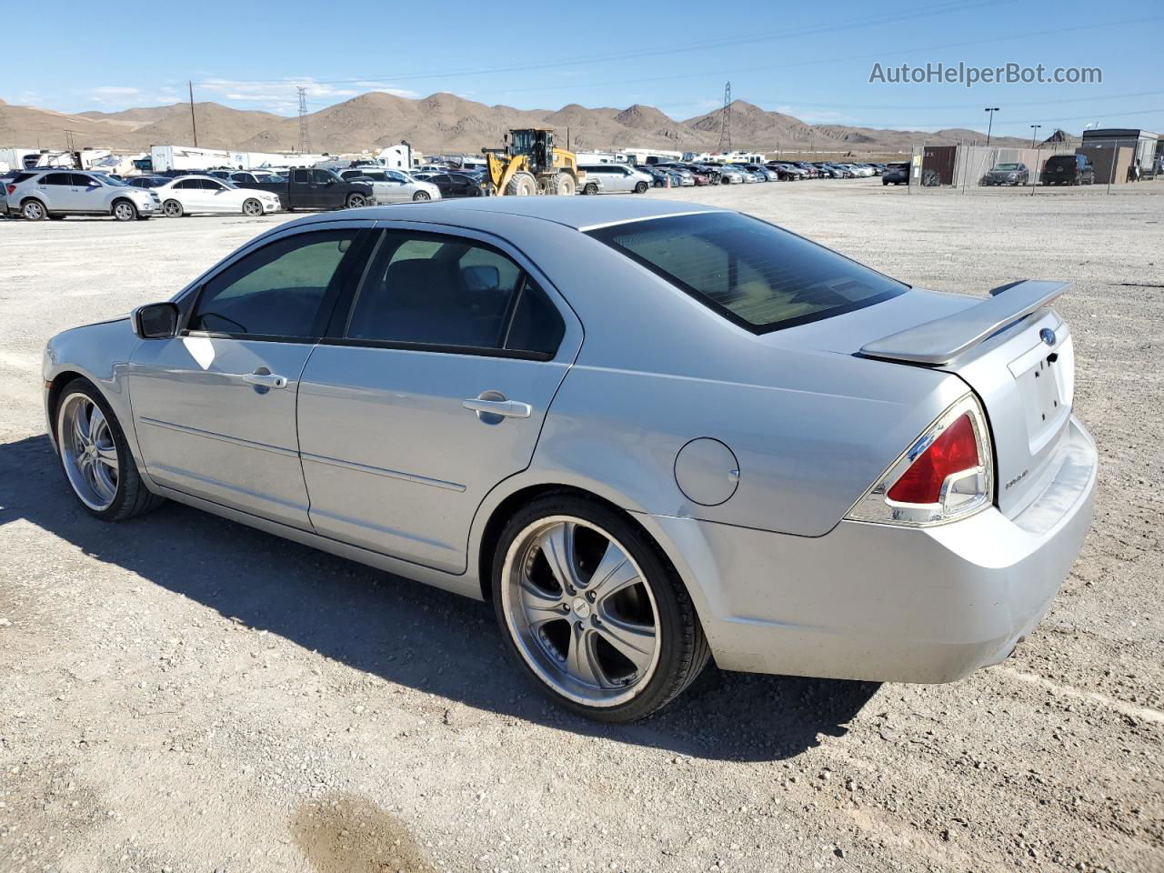 2006 Ford Fusion Se Silver vin: 3FAFP07166R134112