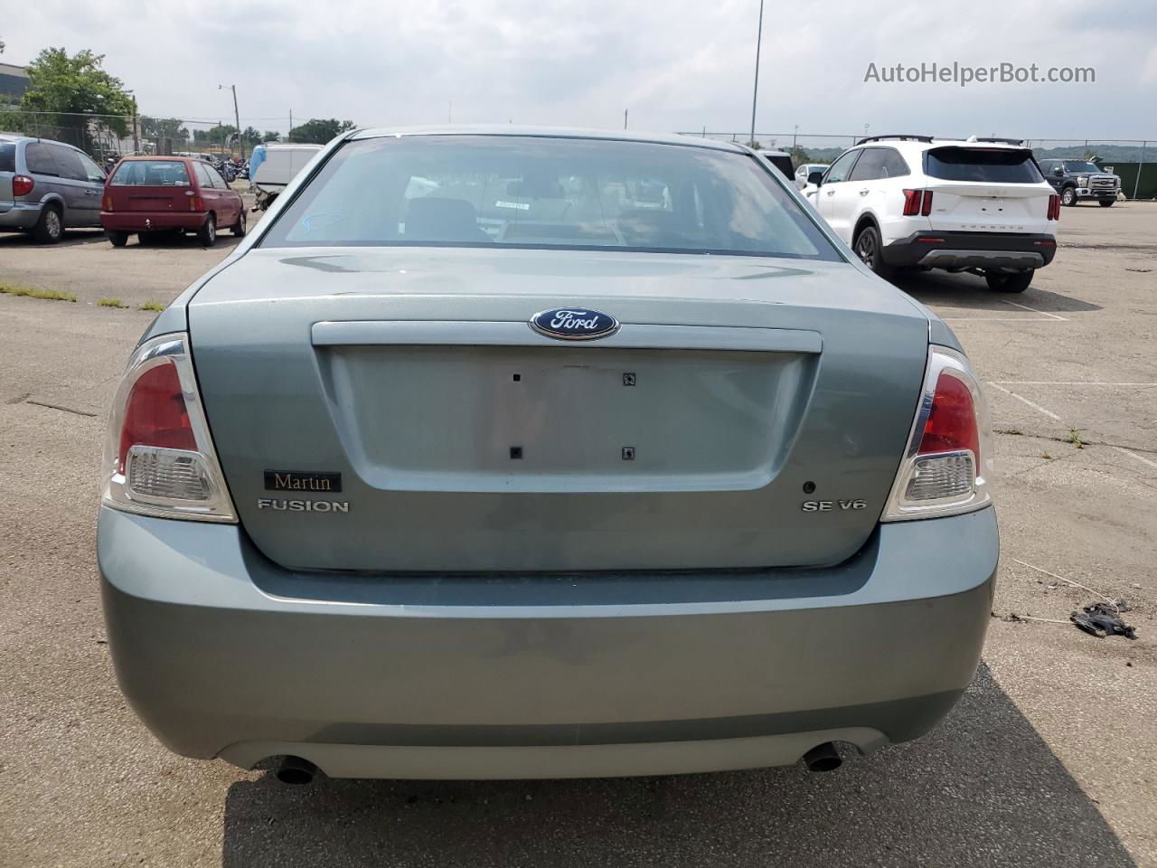 2006 Ford Fusion Se Blue vin: 3FAFP07166R235781