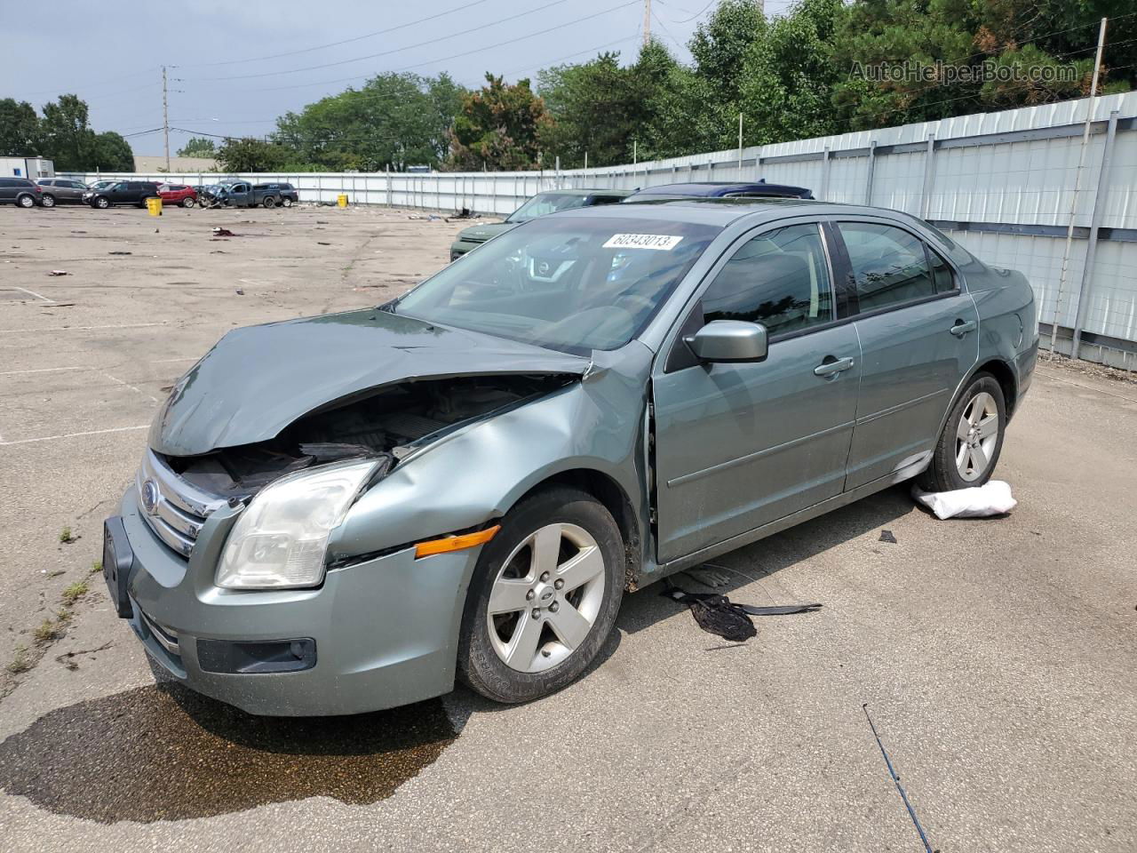 2006 Ford Fusion Se Blue vin: 3FAFP07166R235781