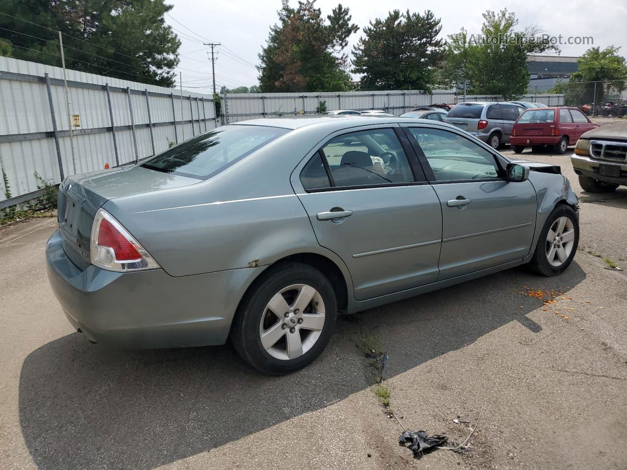 2006 Ford Fusion Se Blue vin: 3FAFP07166R235781