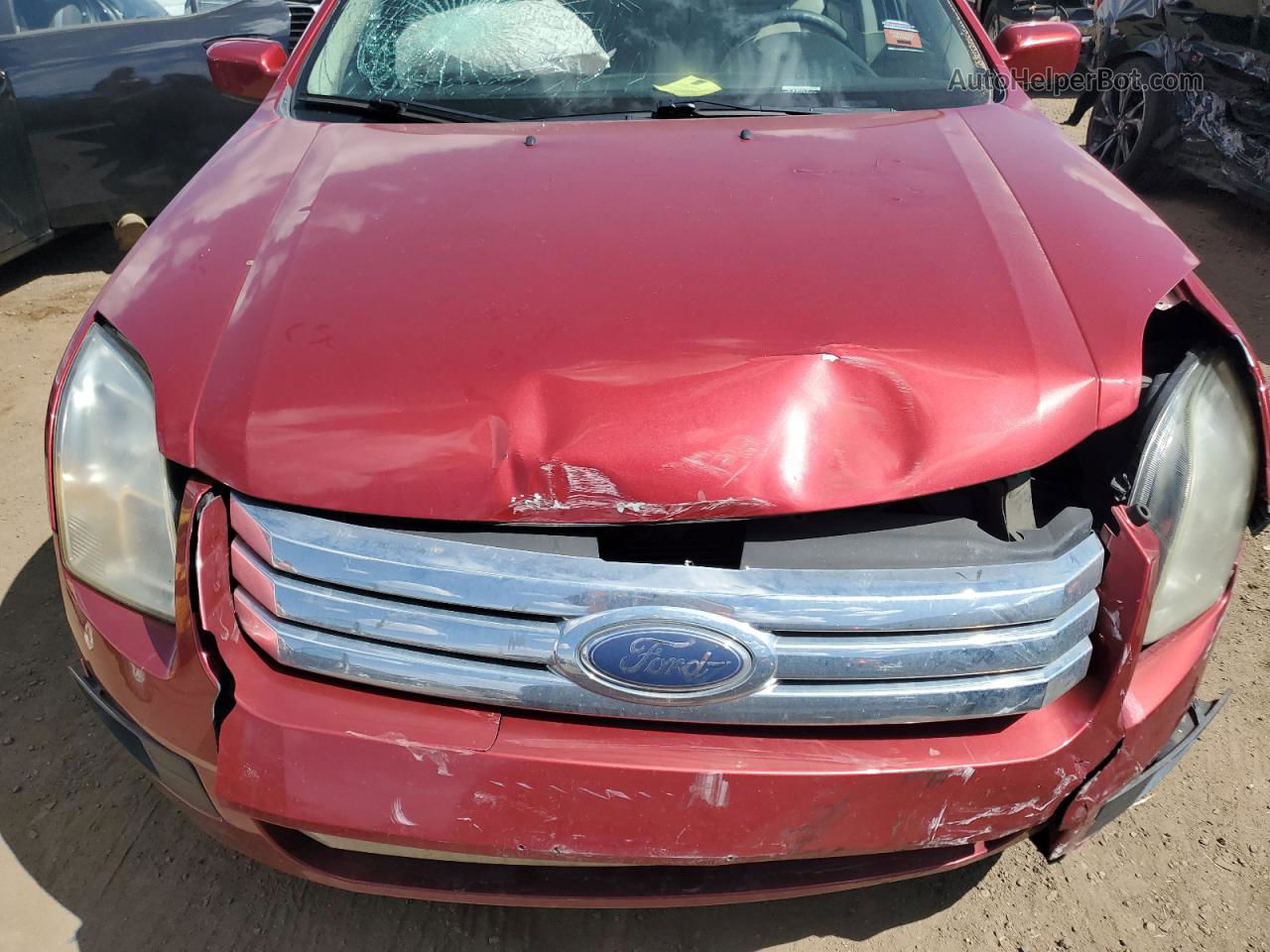 2006 Ford Fusion Se Red vin: 3FAFP07166R246215