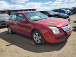 2006 Ford Fusion Se Red vin: 3FAFP07166R246215