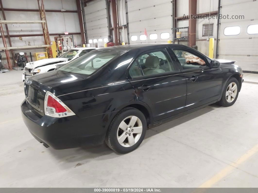 2006 Ford Fusion Se Black vin: 3FAFP07176R141604