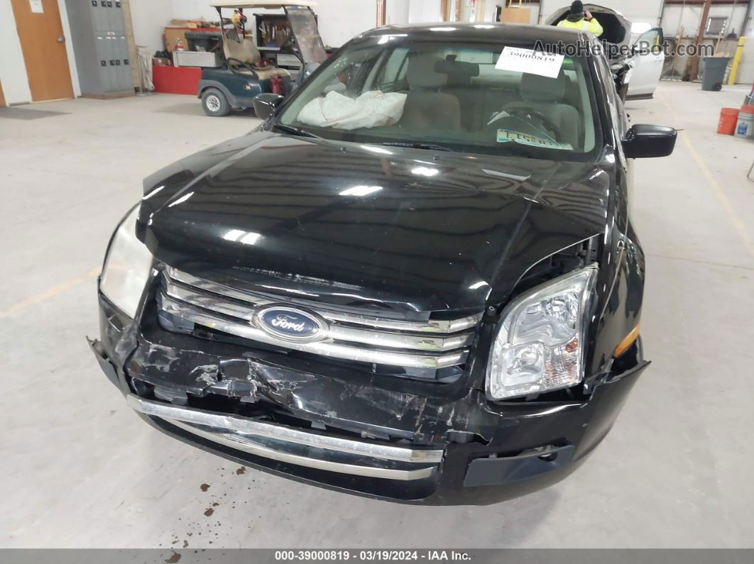 2006 Ford Fusion Se Black vin: 3FAFP07176R141604