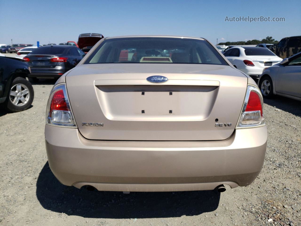 2006 Ford Fusion Se Tan vin: 3FAFP07176R185828