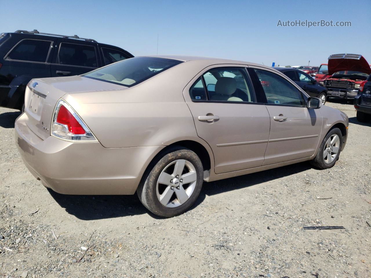 2006 Ford Fusion Se Tan vin: 3FAFP07176R185828