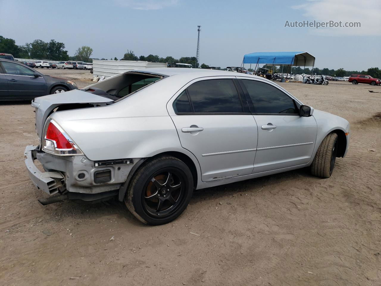 2006 Ford Fusion Se Silver vin: 3FAFP07186R140980