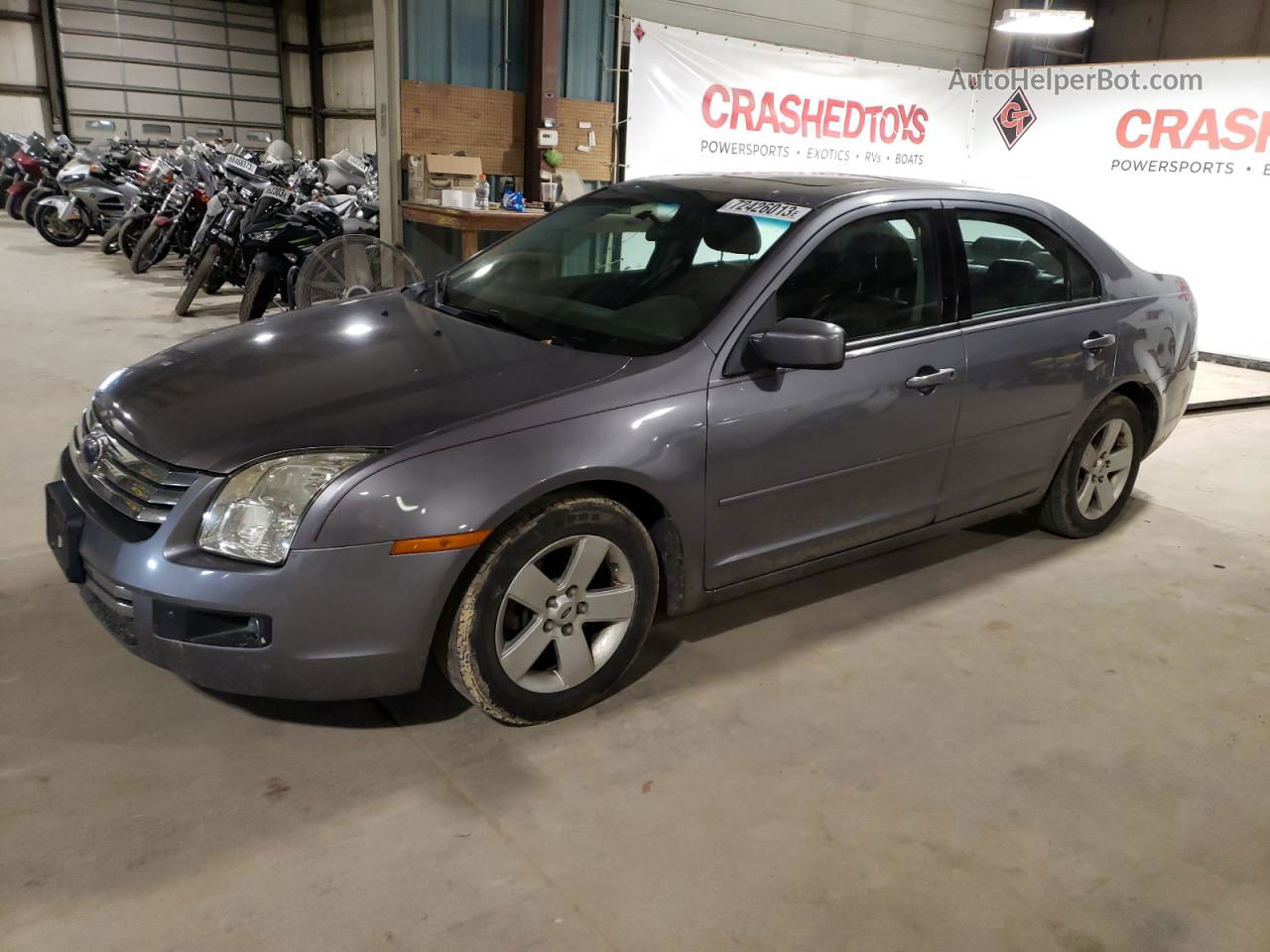 2006 Ford Fusion Se Gray vin: 3FAFP07186R166673