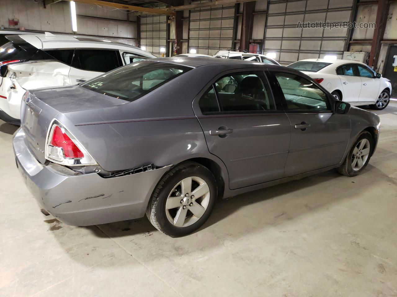 2006 Ford Fusion Se Gray vin: 3FAFP07186R166673