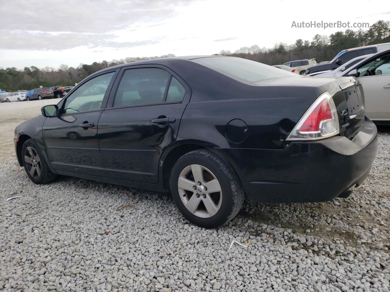 2006 Ford Fusion Se Black vin: 3FAFP07186R247544