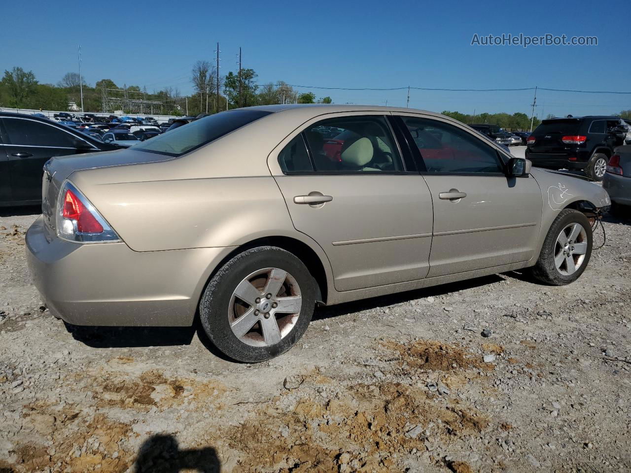 2006 Ford Fusion Se Золотой vin: 3FAFP07196R190030