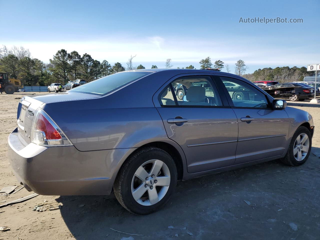 2006 Ford Fusion Se Purple vin: 3FAFP071X6R106068