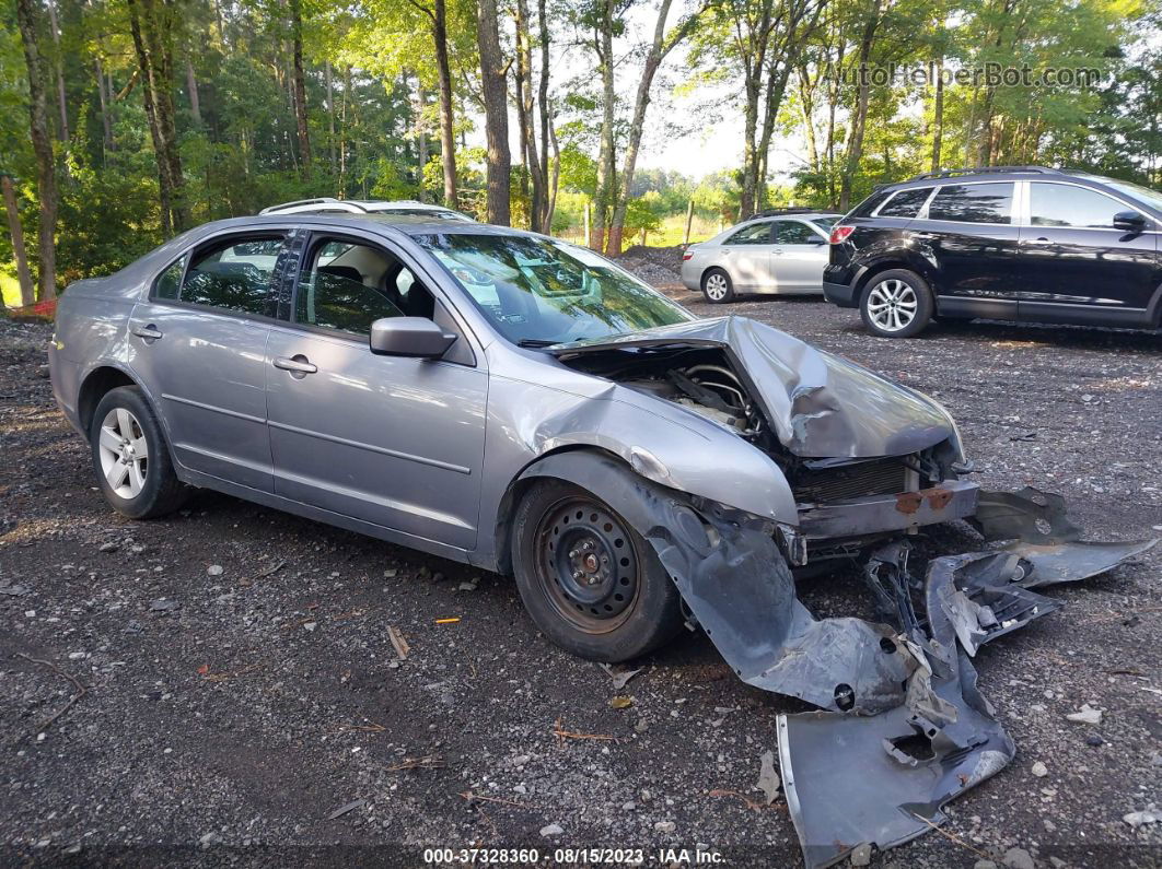 2006 Ford Fusion Se Silver vin: 3FAFP07Z06R145659