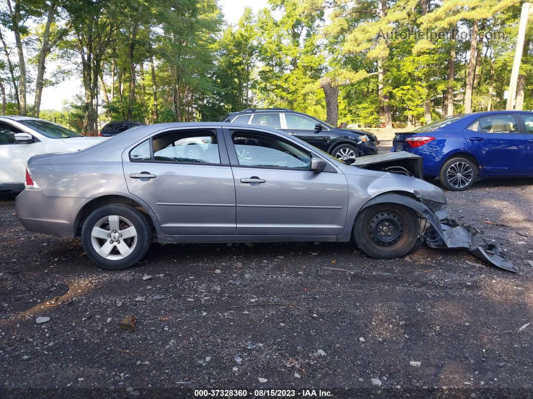 2006 Ford Fusion Se Silver vin: 3FAFP07Z06R145659