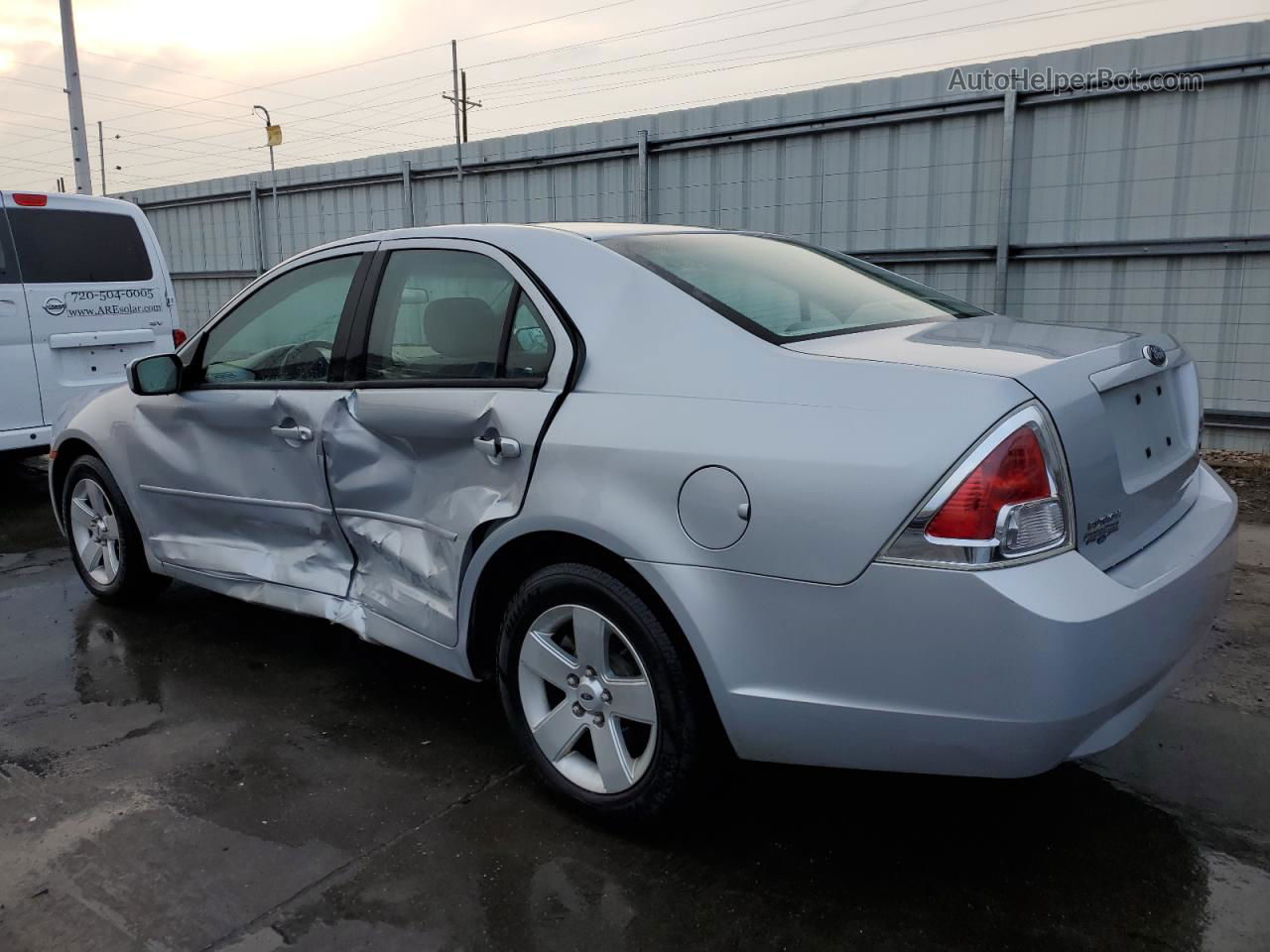 2006 Ford Fusion Se Silver vin: 3FAFP07Z06R218674