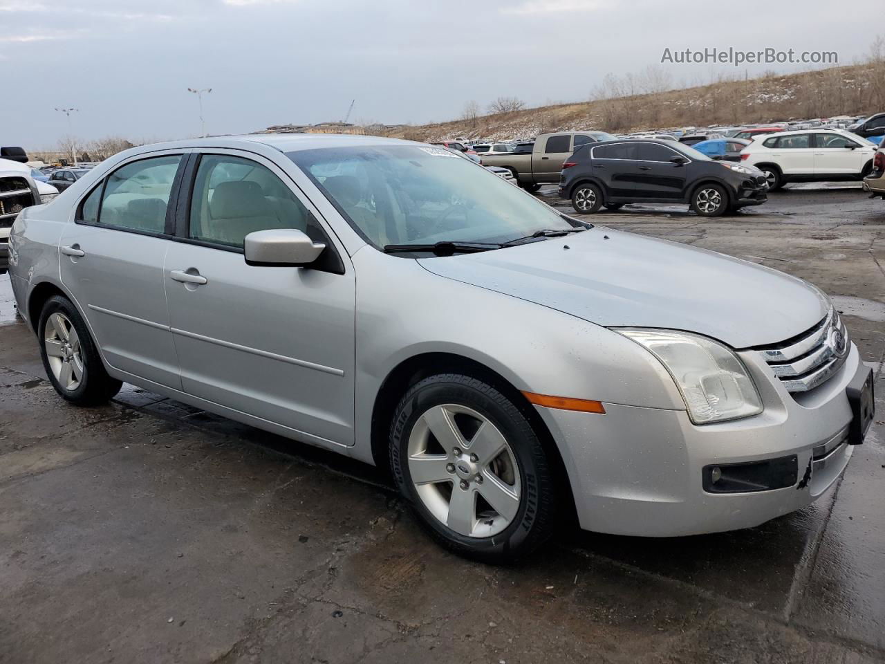 2006 Ford Fusion Se Silver vin: 3FAFP07Z06R218674