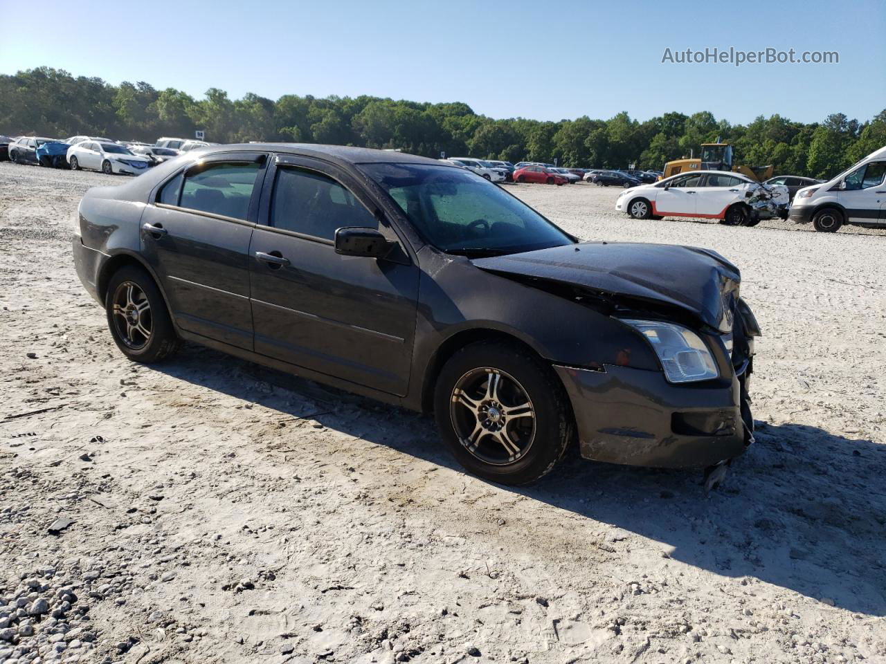 2006 Ford Fusion Se Gray vin: 3FAFP07Z26R115465