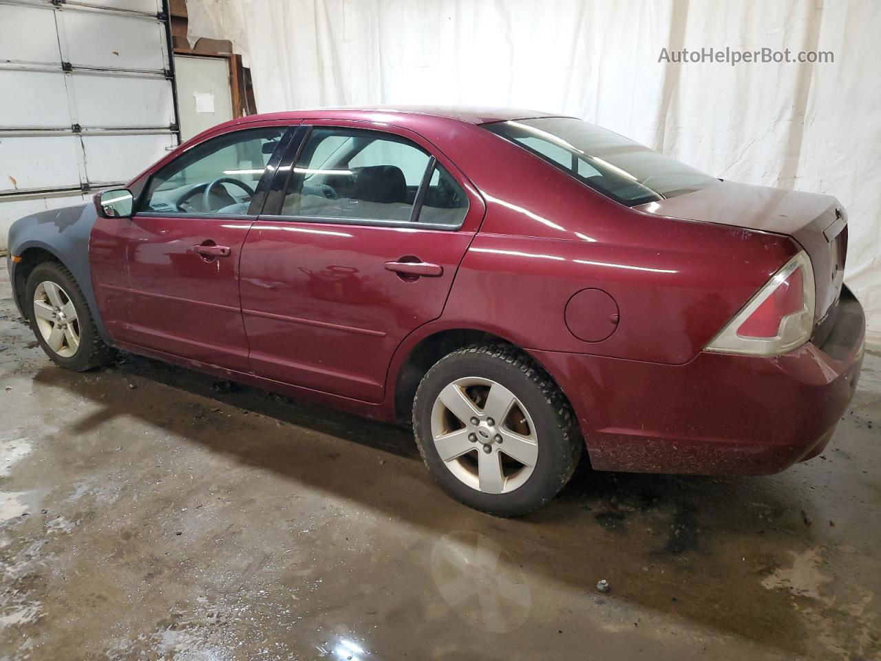 2006 Ford Fusion Se Maroon vin: 3FAFP07Z26R160941