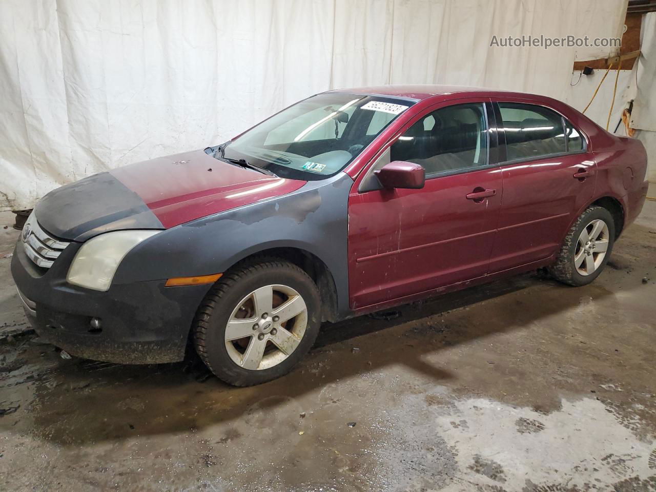 2006 Ford Fusion Se Maroon vin: 3FAFP07Z26R160941