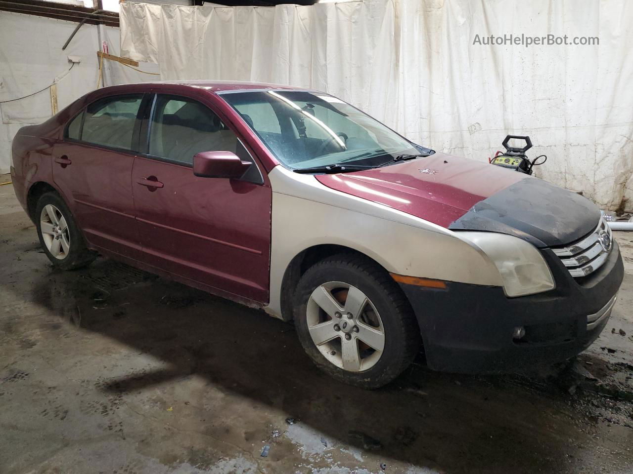 2006 Ford Fusion Se Maroon vin: 3FAFP07Z26R160941