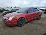 2006 Ford Fusion Se Burgundy vin: 3FAFP07Z26R183541