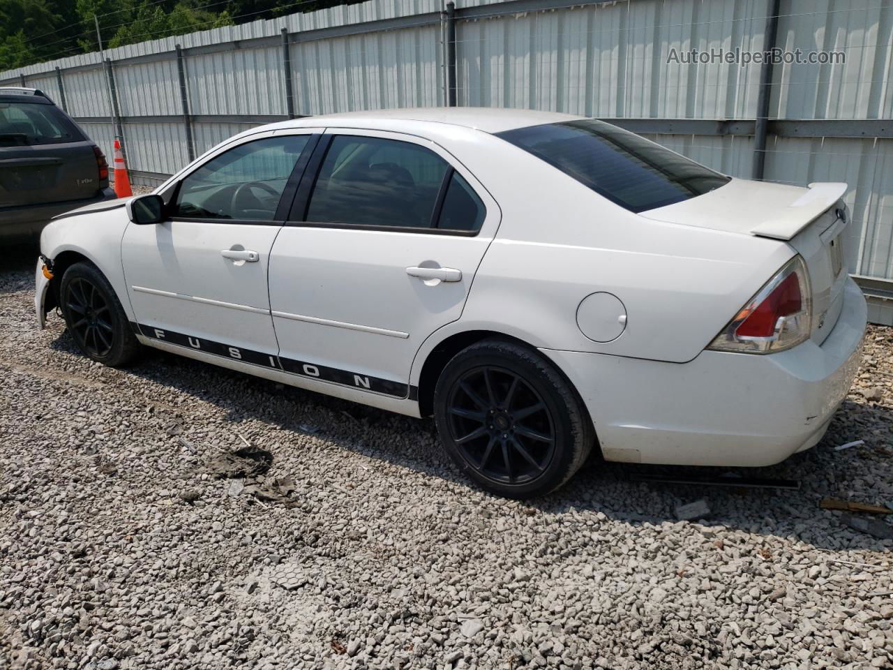 2006 Ford Fusion Se White vin: 3FAFP07Z26R192627