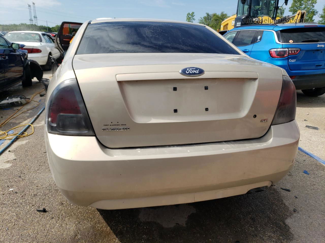 2006 Ford Fusion Se Желто-коричневый vin: 3FAFP07Z36R225795