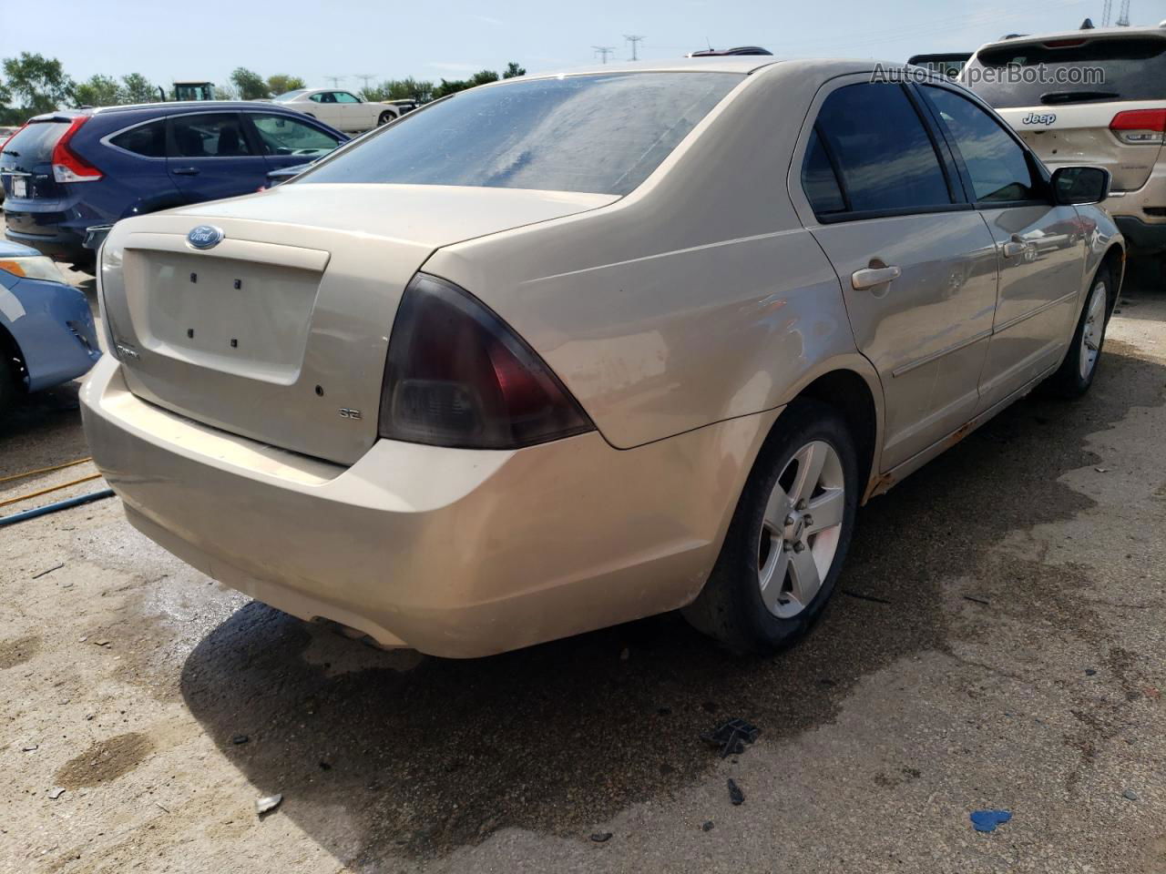 2006 Ford Fusion Se Tan vin: 3FAFP07Z36R225795