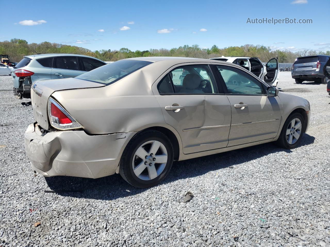 2006 Ford Fusion Se Beige vin: 3FAFP07Z36R245433