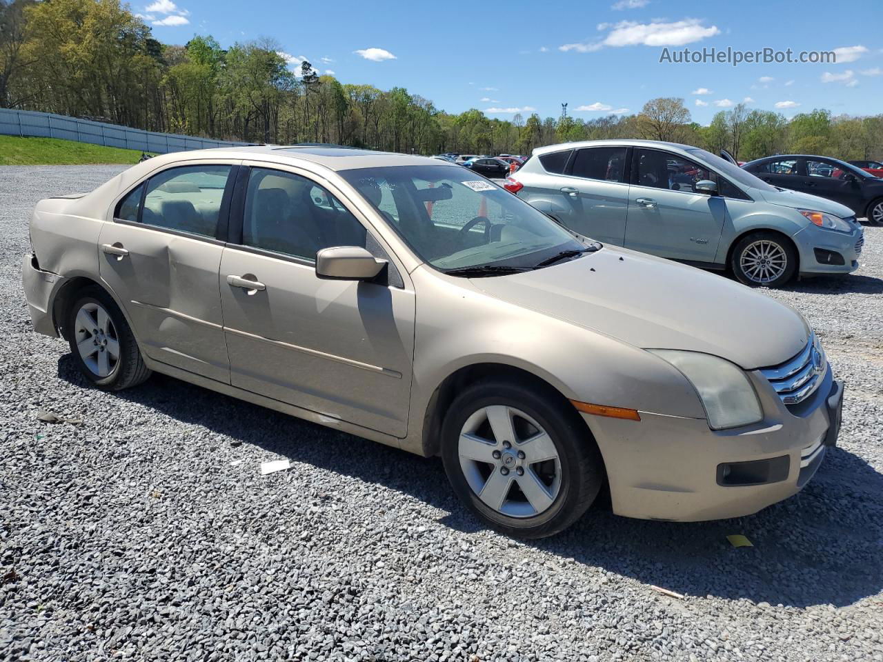 2006 Ford Fusion Se Бежевый vin: 3FAFP07Z36R245433