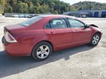 2006 Ford Fusion Se Red vin: 3FAFP07Z46R203403