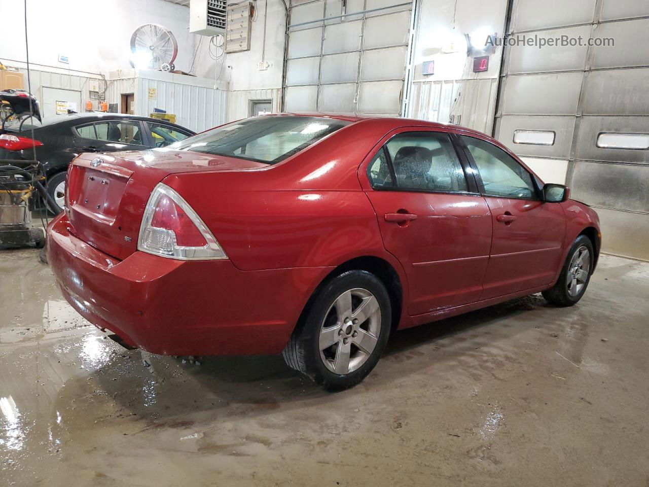 2006 Ford Fusion Se Red vin: 3FAFP07Z56R168080