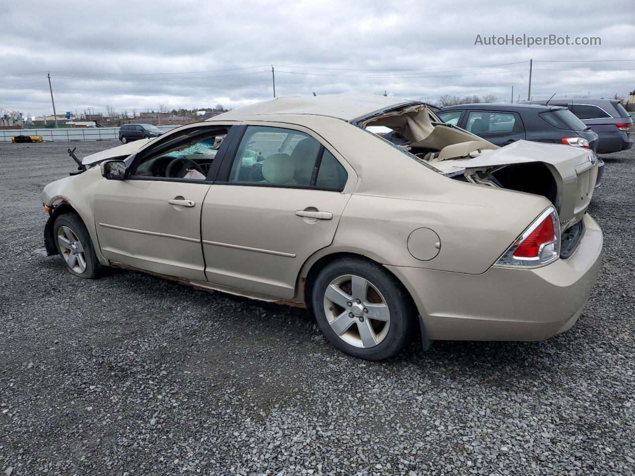 2006 Ford Fusion Se Beige vin: 3FAFP07Z56R209517