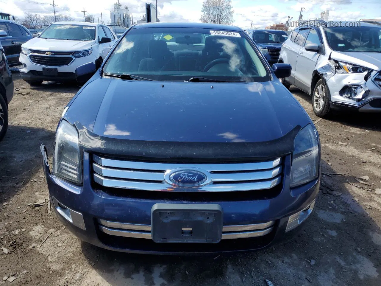 2006 Ford Fusion Se Blue vin: 3FAFP07Z66R156858