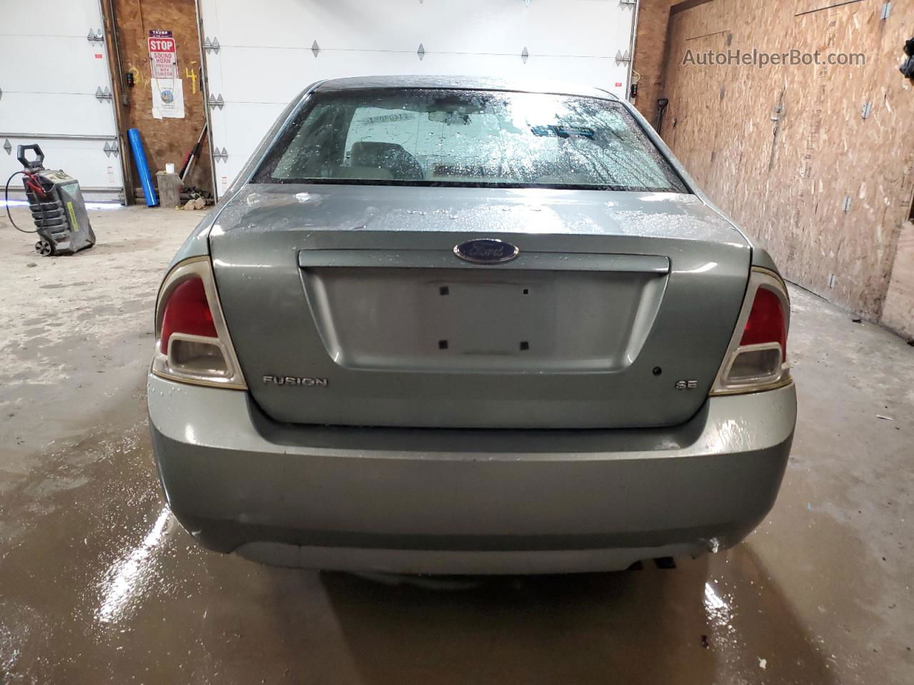 2006 Ford Fusion Se Teal vin: 3FAFP07Z76R110486