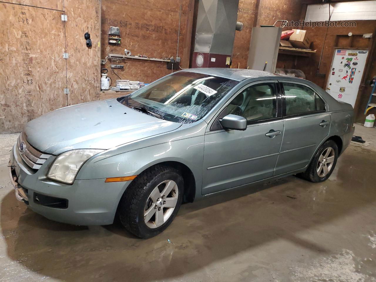 2006 Ford Fusion Se Teal vin: 3FAFP07Z76R110486