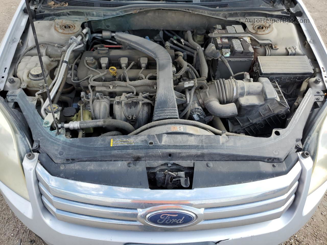 2006 Ford Fusion Se Silver vin: 3FAFP07Z76R140295