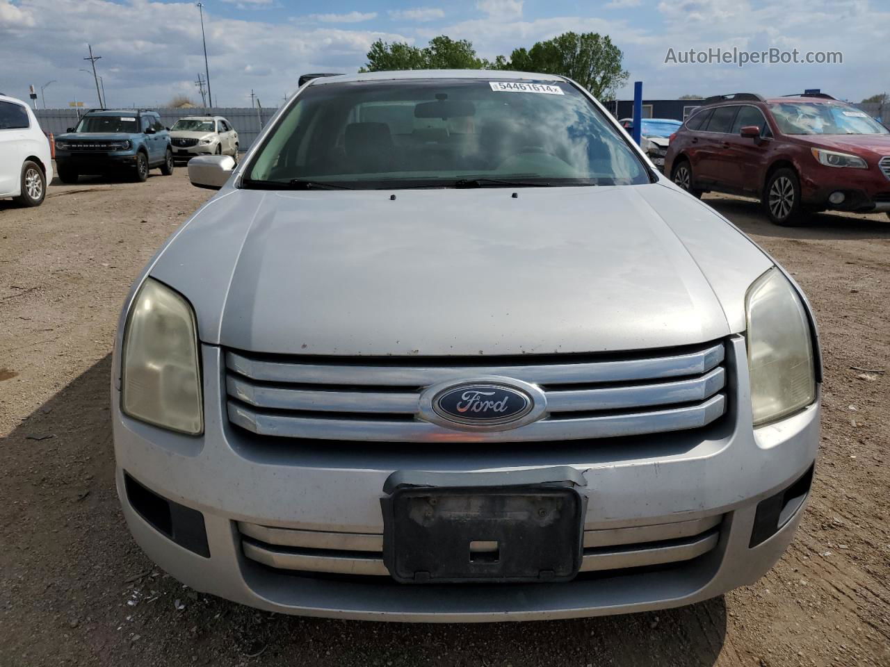 2006 Ford Fusion Se Silver vin: 3FAFP07Z76R140295