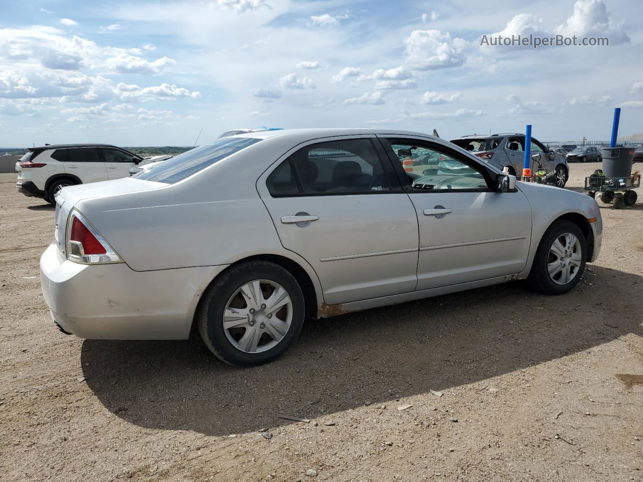 2006 Ford Fusion Se Silver vin: 3FAFP07Z76R140295