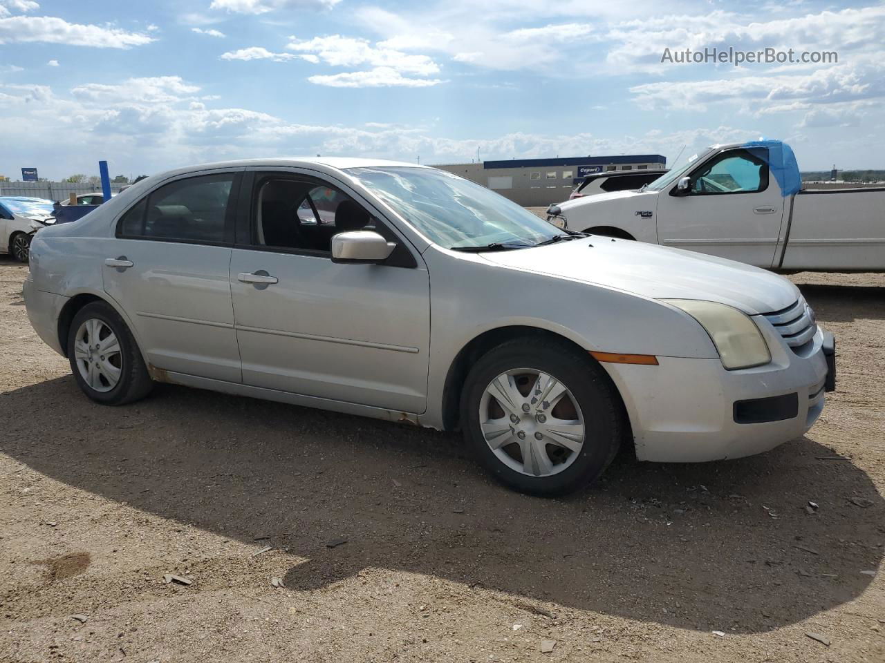 2006 Ford Fusion Se Silver vin: 3FAFP07Z76R140295