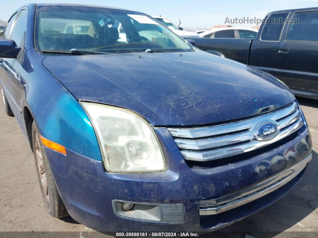 2006 Ford Fusion Se Blue vin: 3FAFP07Z76R167545