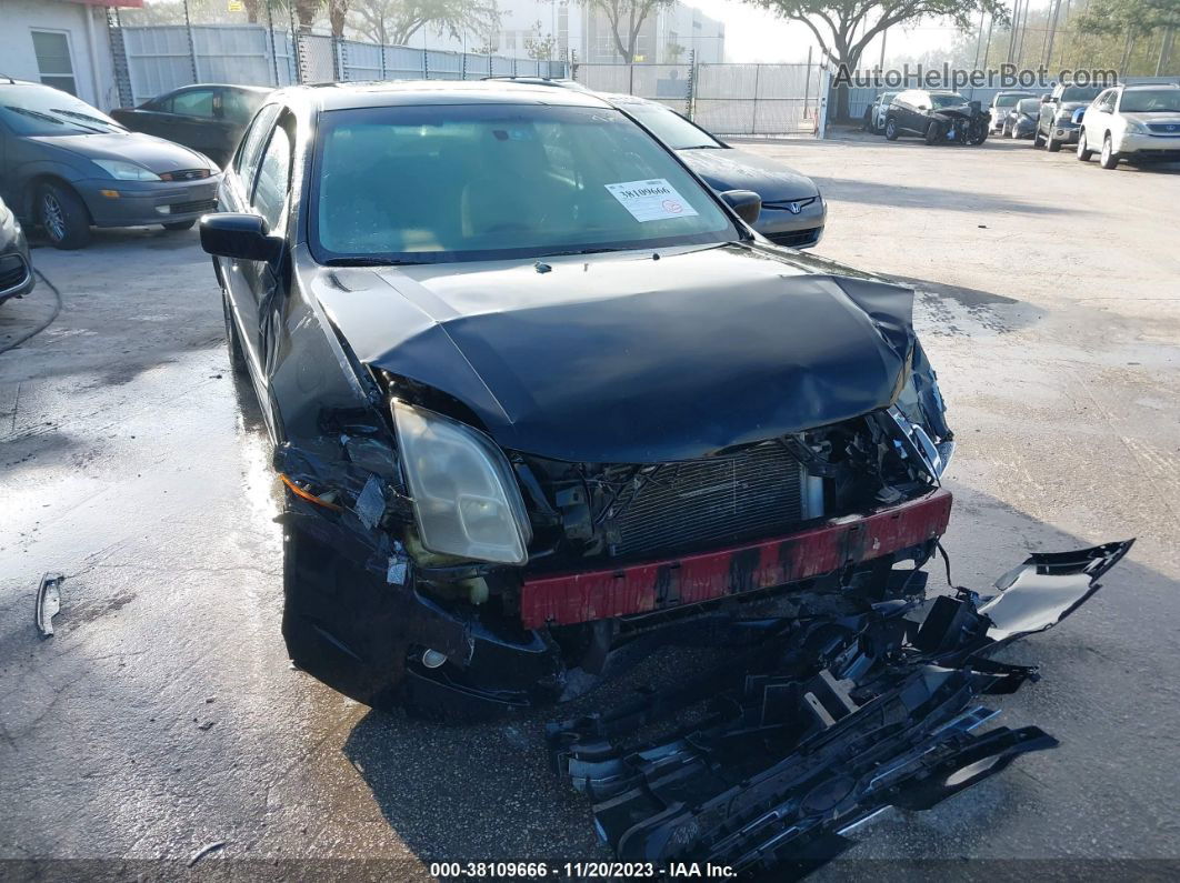 2006 Ford Fusion Se Black vin: 3FAFP07Z86R175072