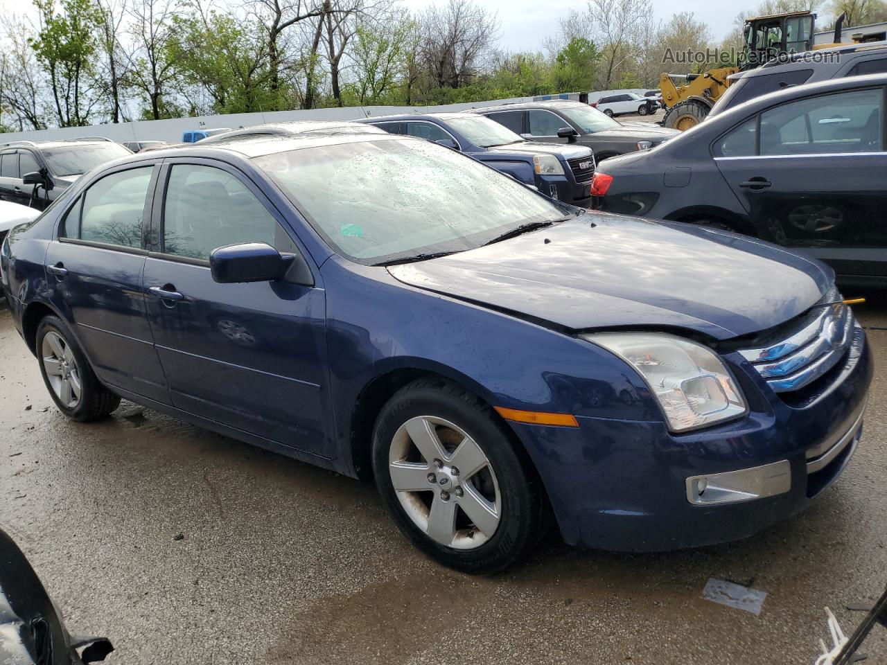 2006 Ford Fusion Se Blue vin: 3FAFP07Z86R203999