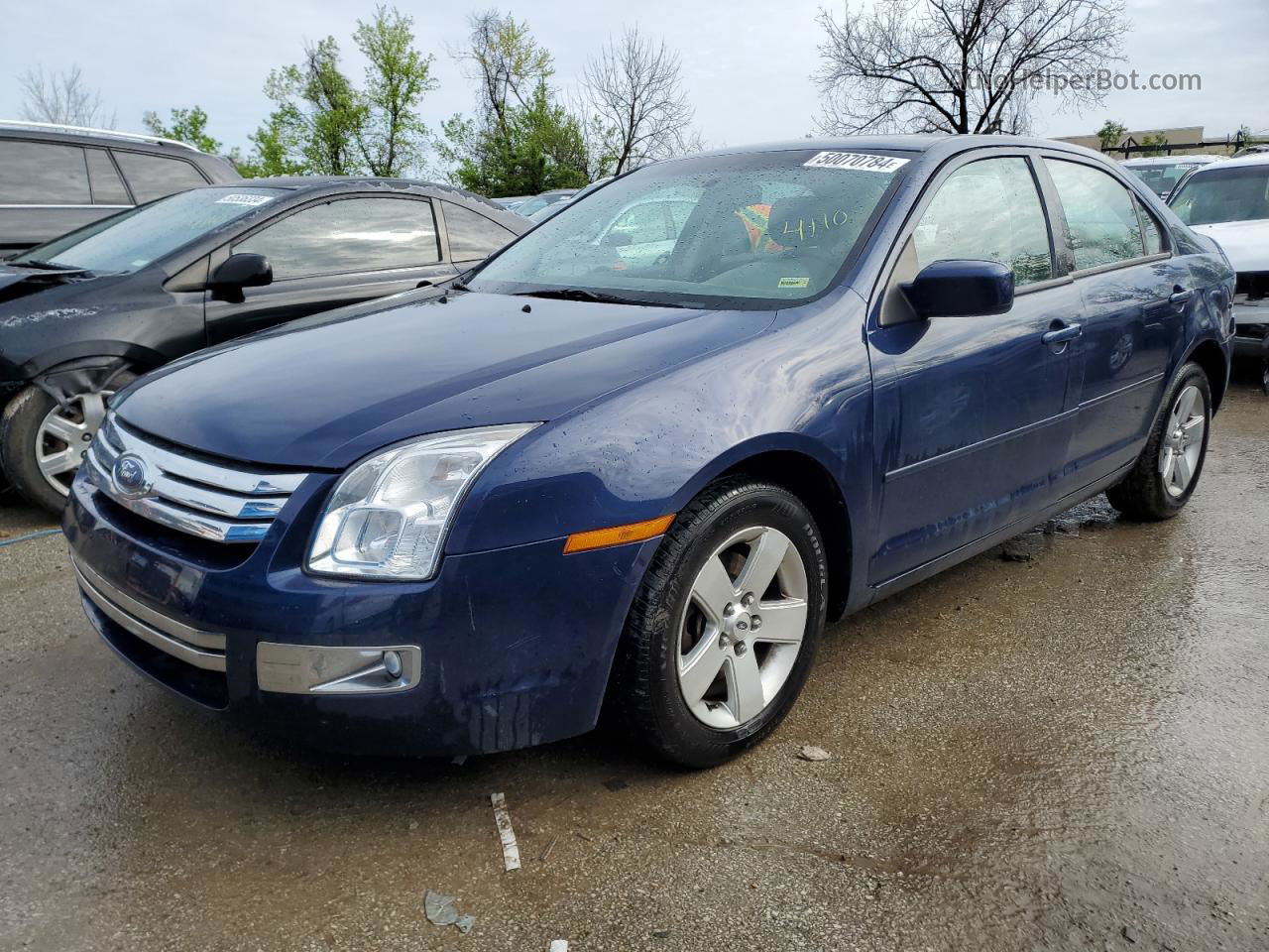 2006 Ford Fusion Se Blue vin: 3FAFP07Z86R203999