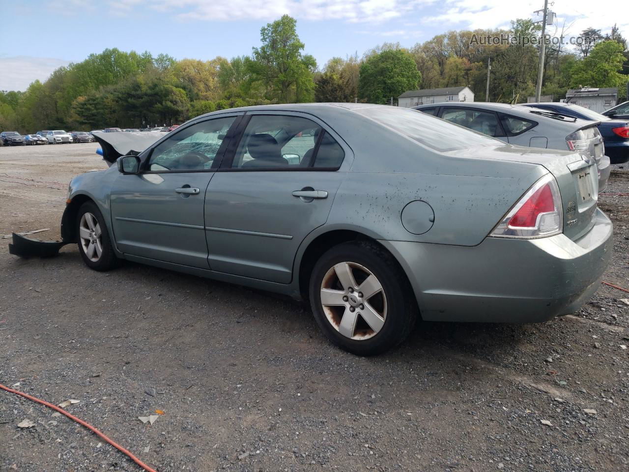 2006 Ford Fusion Se Turquoise vin: 3FAFP07Z96R115835