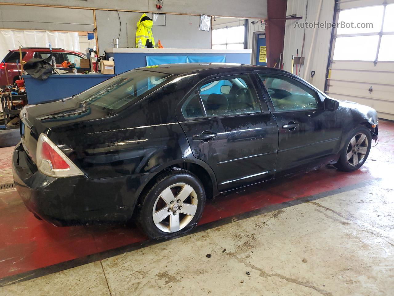 2006 Ford Fusion Se Black vin: 3FAFP07Z96R198067