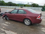 2006 Ford Fusion Se Burgundy vin: 3FAFP07Z96R229012