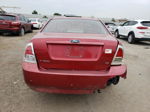 2006 Ford Fusion Se Red vin: 3FAFP07Z96R235537
